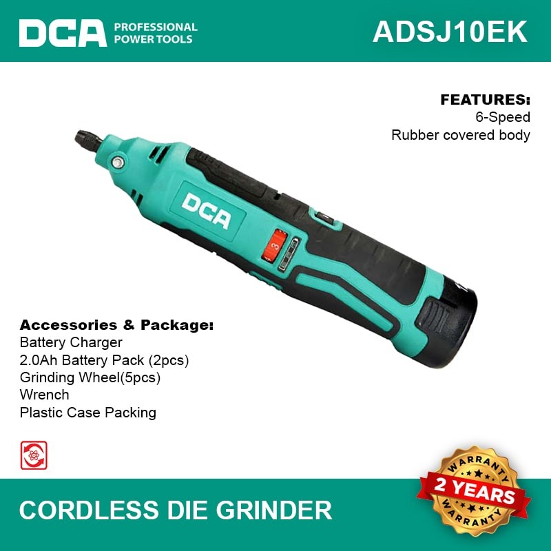 CORDLESS DIE GRINDER ADSJ10EK