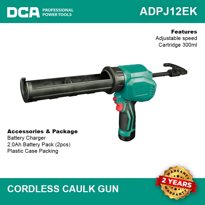 CORDLESS CAULK GUN ADPJ12AK
