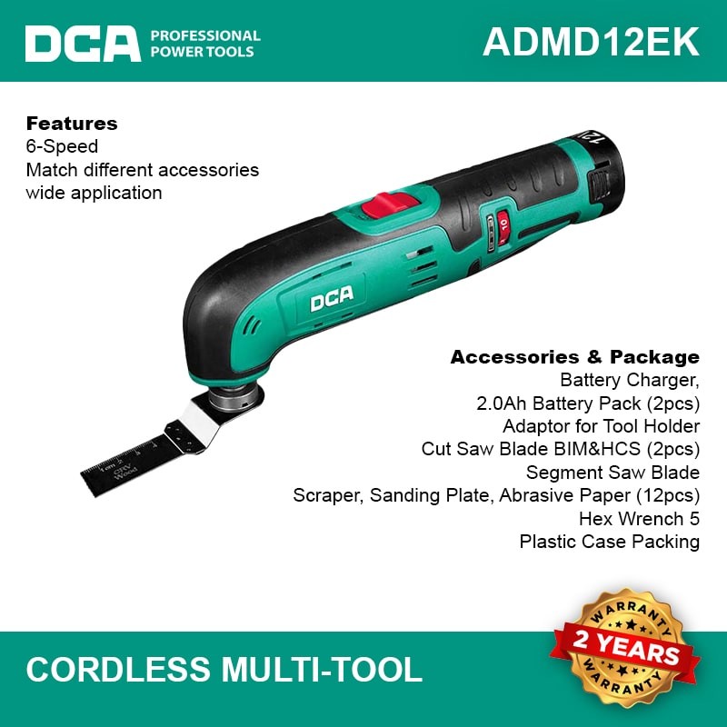 CORDLESS MULTITOOL ADMD12EK