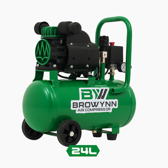 Compressor Oil Free HS 1.2HP 24L BROWYNN