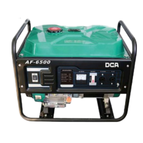 DCA GASOLINE GENERATOR 389CC AF6500