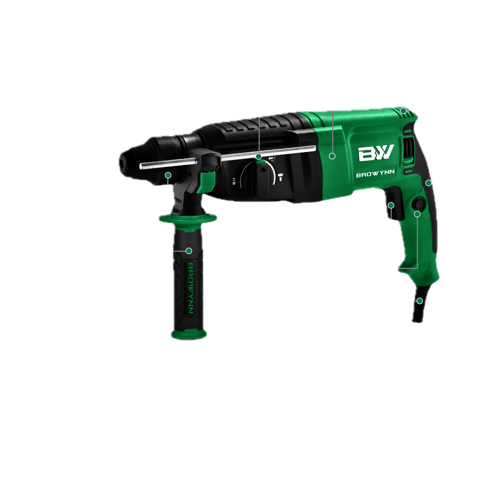 Browynn Rotary Hammer 26mm DH-26/800