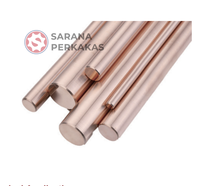 Bedra HCr1 (C18200) Chromium Copper Kawat Las