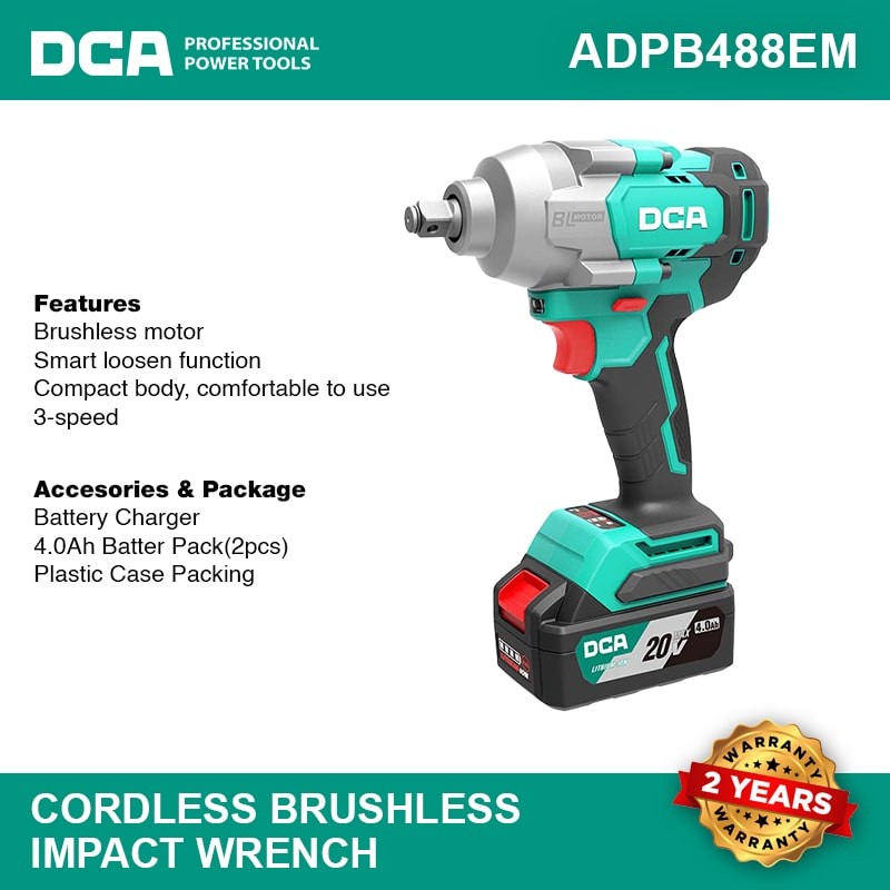 CORDLESS BRUSHLESS IMPACT WRENCH 20V ADPB488EM