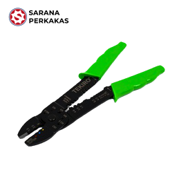 TEKIRO Five Way Deluxe Crimping Tool Tang Press Skun Lima Fungsi 9 inch