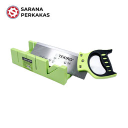 TEKIRO Tenon Saw set Gergaji Figura 12 inch